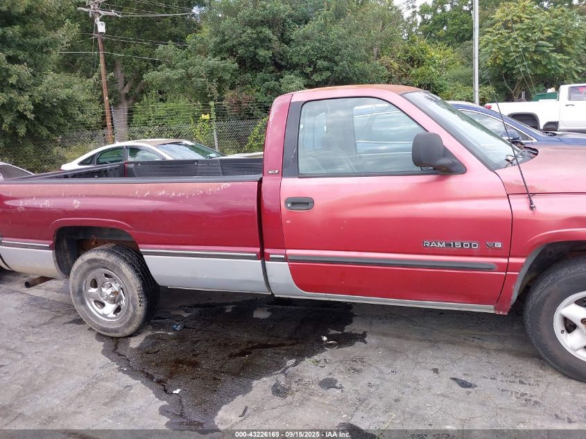 1996 Dodge Ram 1500 VIN: 1B7HC16Y5TS543690 Lot: 43226169