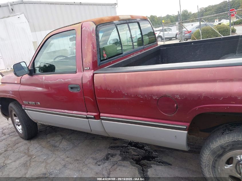 1996 Dodge Ram 1500 VIN: 1B7HC16Y5TS543690 Lot: 43226169