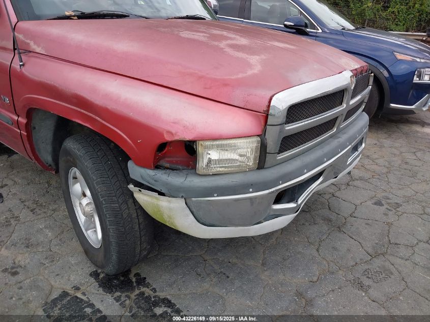 1996 Dodge Ram 1500 VIN: 1B7HC16Y5TS543690 Lot: 43226169