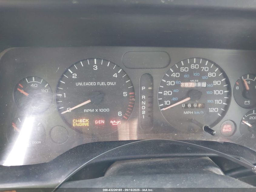 1996 Dodge Ram 1500 VIN: 1B7HC16Y5TS543690 Lot: 43226169