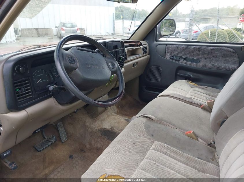 1996 Dodge Ram 1500 VIN: 1B7HC16Y5TS543690 Lot: 43226169