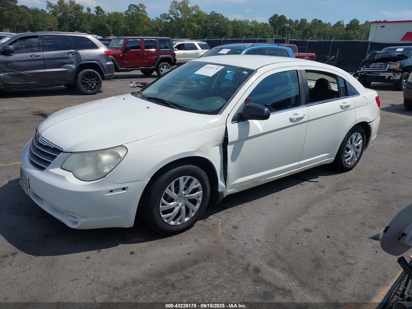 Vin: 1c3cc4fb4an220237, lot: 43720704, chrysler sebring touring 20102