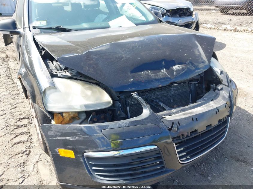 2006 Volkswagen Jetta Value Edition VIN: 3VWPG71K96M672869 Lot: 43226222