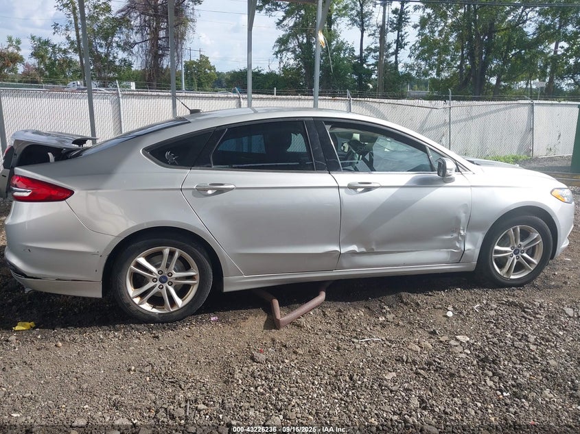 2018 Ford Fusion Se VIN: 3FA6P0H70JR273504 Lot: 43226236