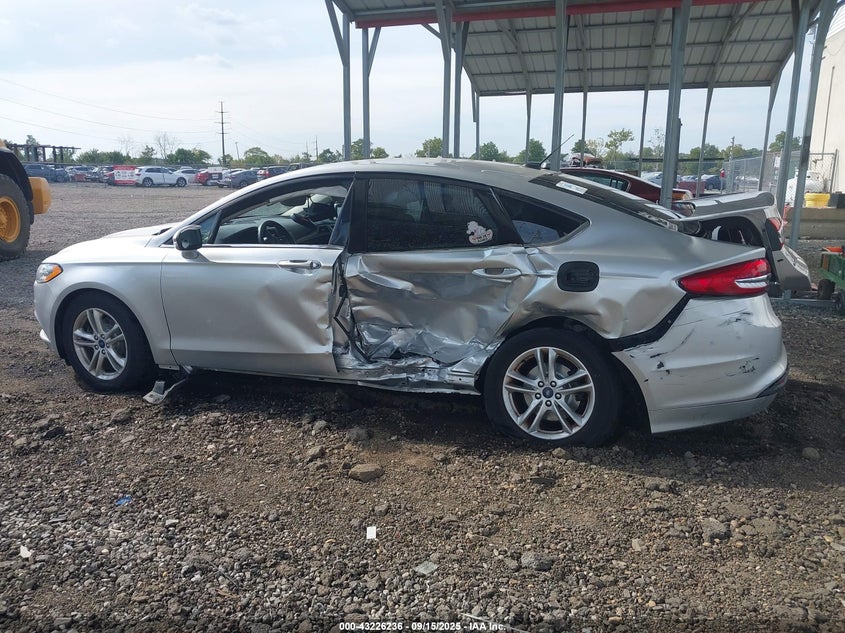 2018 Ford Fusion Se VIN: 3FA6P0H70JR273504 Lot: 43226236