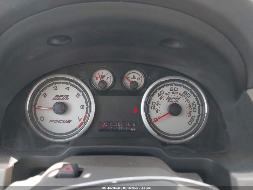 2010 Ford Focus Se VIN: 1FAHP3FN9AW132715 Lot: 43226240