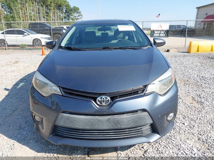 2015 Toyota Corolla Le Plus VIN: 2T1BURHE0FC280566 Lot: 43226256