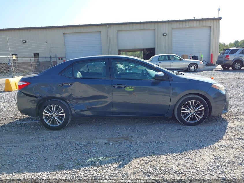 2015 Toyota Corolla Le Plus VIN: 2T1BURHE0FC280566 Lot: 43226256