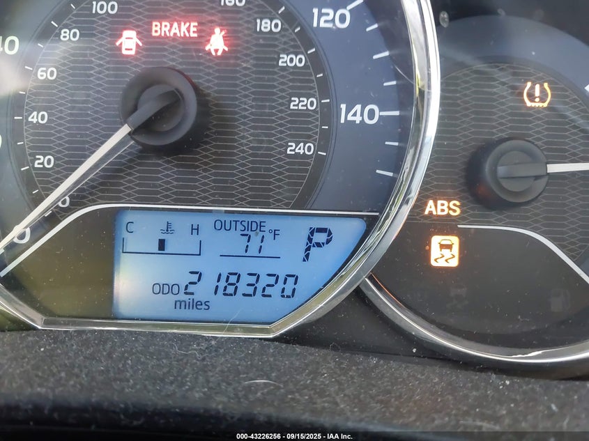 2015 Toyota Corolla Le Plus VIN: 2T1BURHE0FC280566 Lot: 43226256