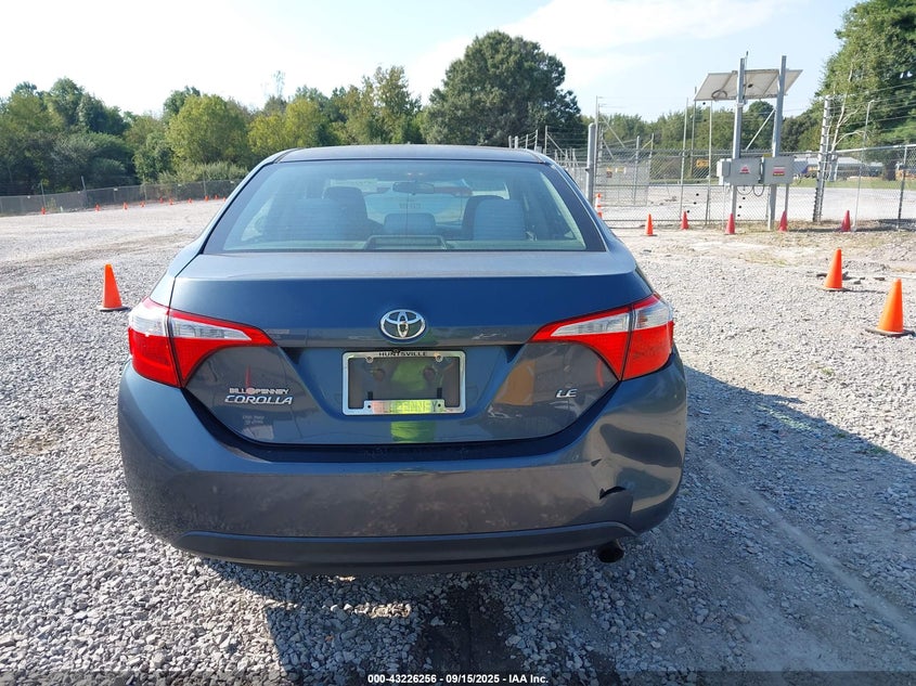 2015 Toyota Corolla Le Plus VIN: 2T1BURHE0FC280566 Lot: 43226256