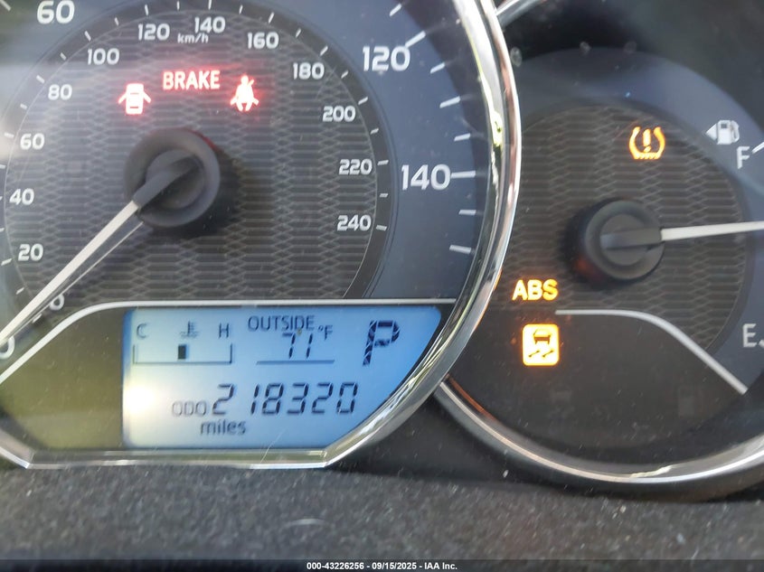 2015 Toyota Corolla Le Plus VIN: 2T1BURHE0FC280566 Lot: 43226256