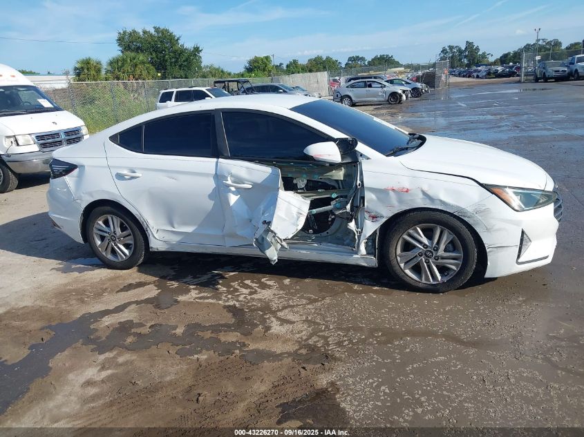 2020 Hyundai Elantra Sel VIN: 5NPD84LF5LH541991 Lot: 43226270