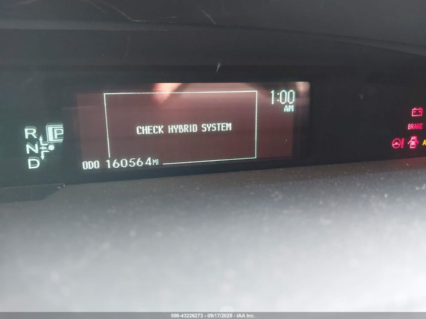 2010 Toyota Prius Iii VIN: JTDKN3DU0A0016337 Lot: 43226273