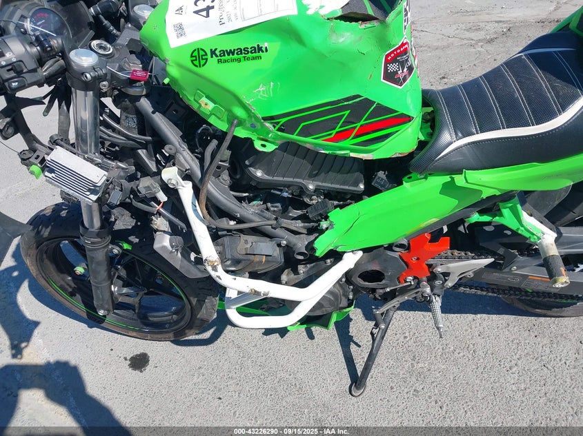 2023 Kawasaki Ex400 VIN: JKAEXKG14PDAR8056 Lot: 43226290