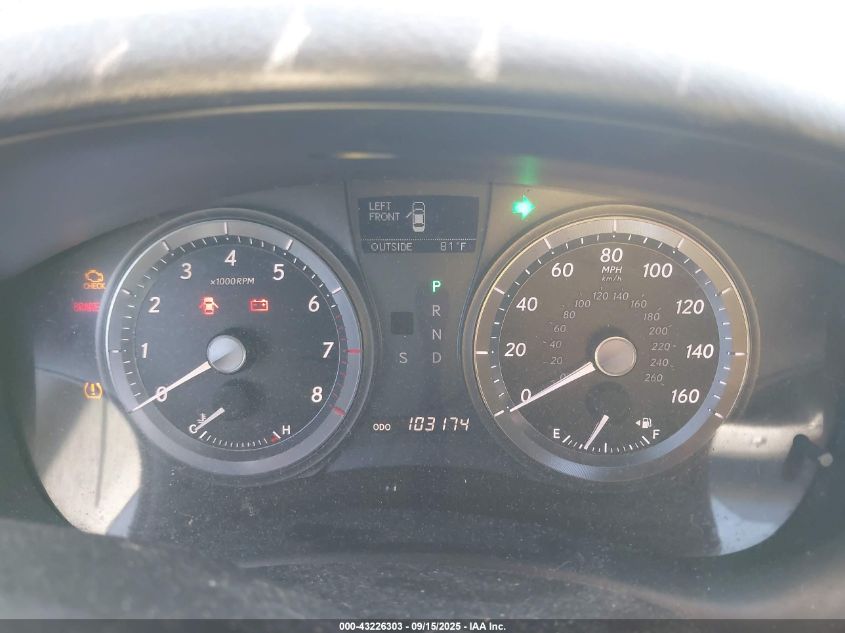 2007 Lexus Es 350 VIN: JTHBJ46G872024707 Lot: 43226303