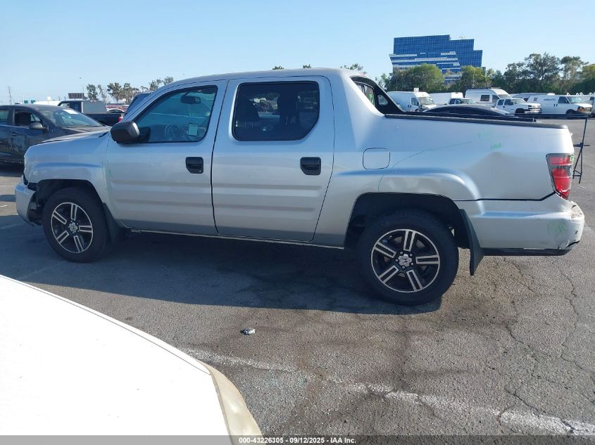2014 Honda Ridgeline Sport VIN: 5FPYK1F74EB002633 Lot: 43226305