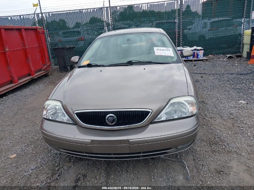 2003 Mercury Sable Ls Premium VIN: 1MEFM55S83A627001 Lot: 43226319