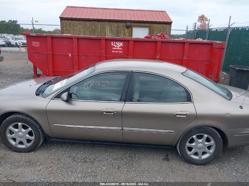 2003 Mercury Sable Ls Premium VIN: 1MEFM55S83A627001 Lot: 43226319