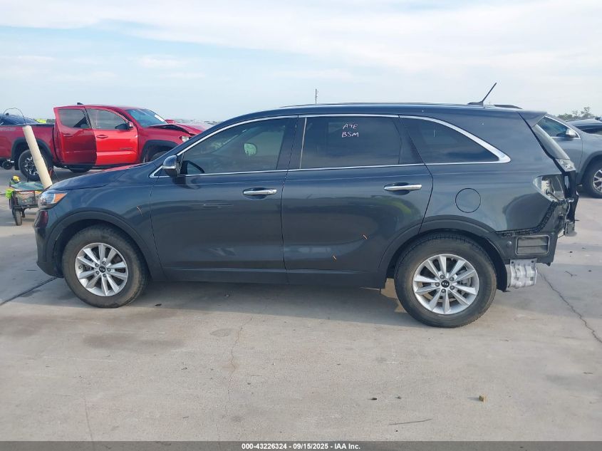 2020 Kia Sorento 2.4L Lx VIN: 5XYPG4A3XLG651046 Lot: 43226324