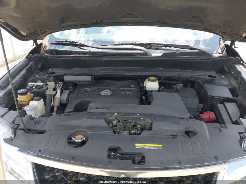 2016 Nissan Pathfinder S VIN: 5N1AR2MNXGC612075 Lot: 43226326