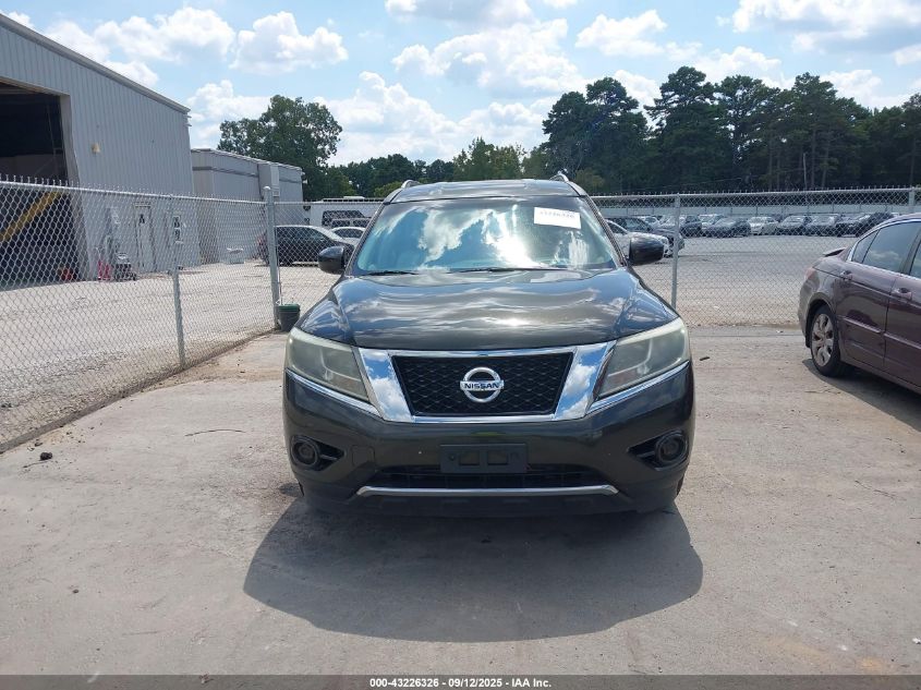 2016 Nissan Pathfinder S VIN: 5N1AR2MNXGC612075 Lot: 43226326