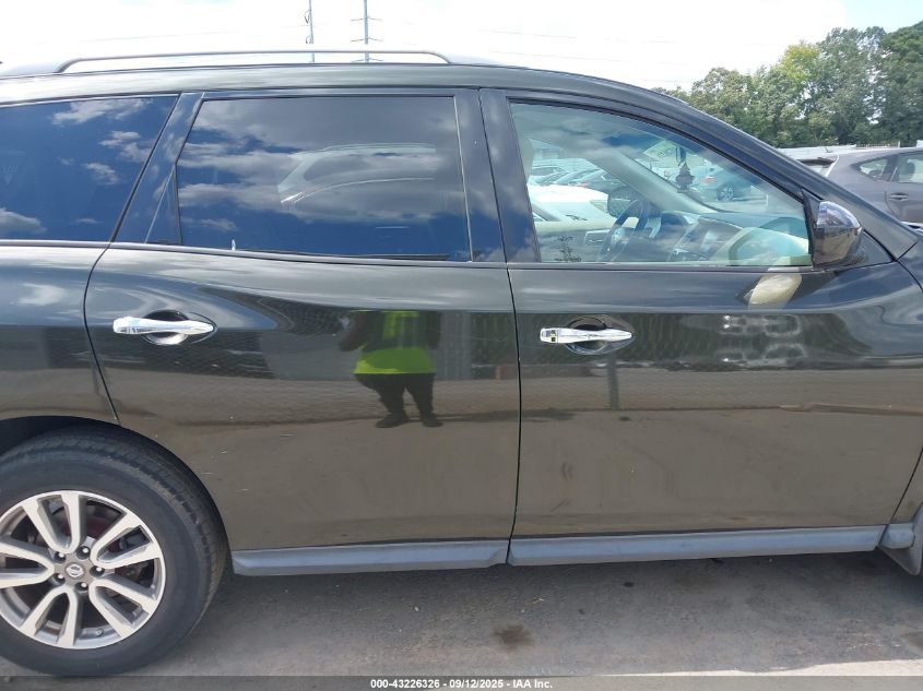 2016 Nissan Pathfinder S VIN: 5N1AR2MNXGC612075 Lot: 43226326