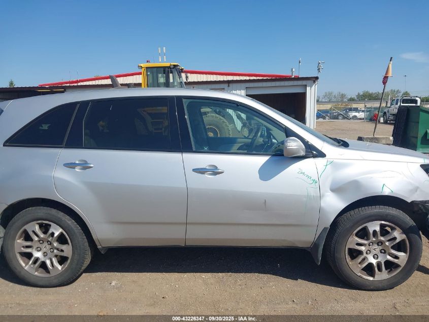 2008 Acura Mdx Technology Package VIN: 2HNYD28698H552917 Lot: 43226347