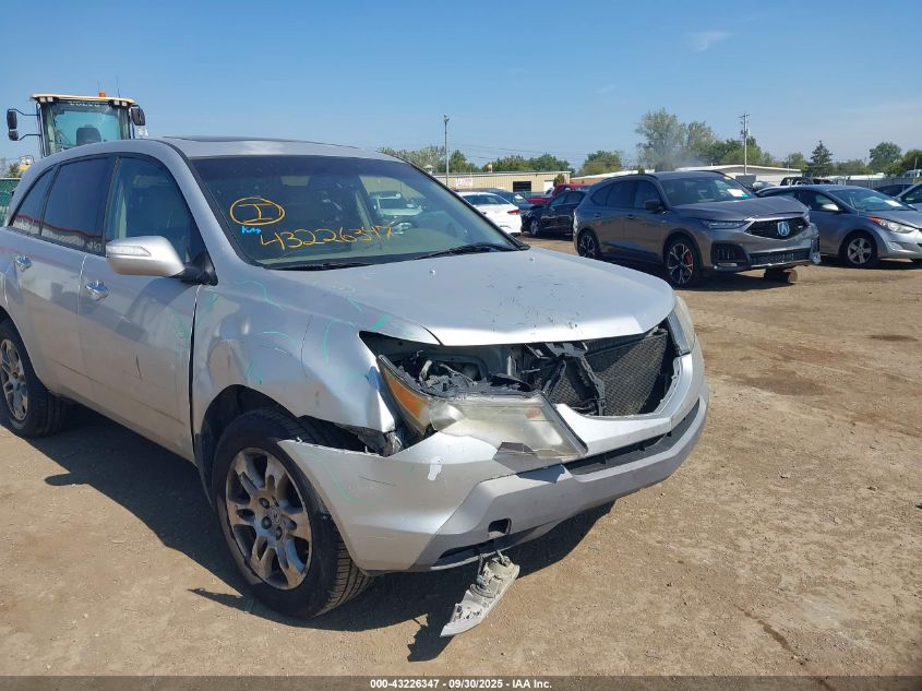 2008 Acura Mdx Technology Package VIN: 2HNYD28698H552917 Lot: 43226347