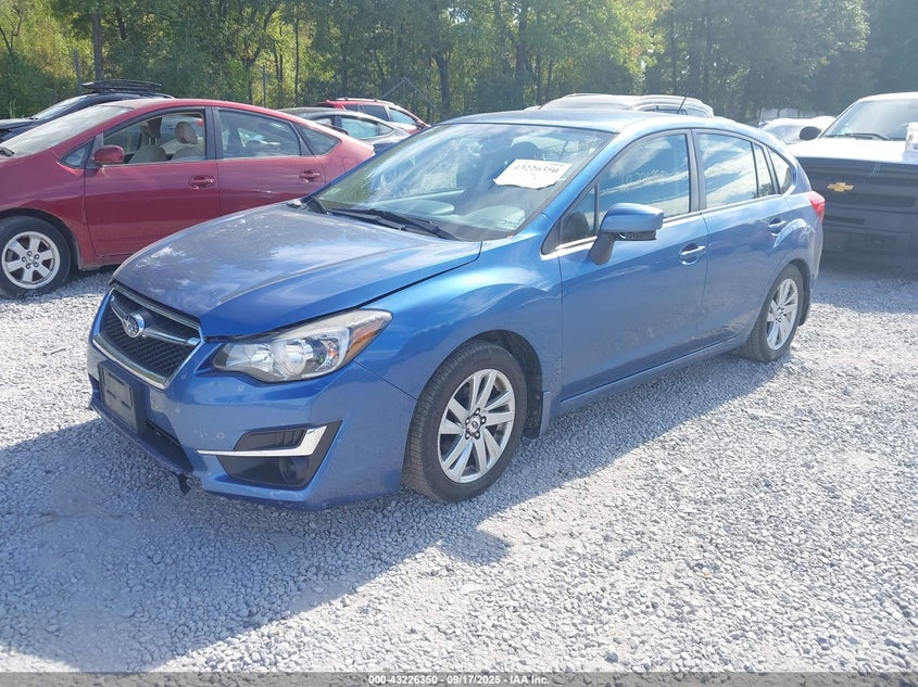 Vin: jf1gpac65fh284029, lot: 43720876, subaru impreza 2.0i premium 20152