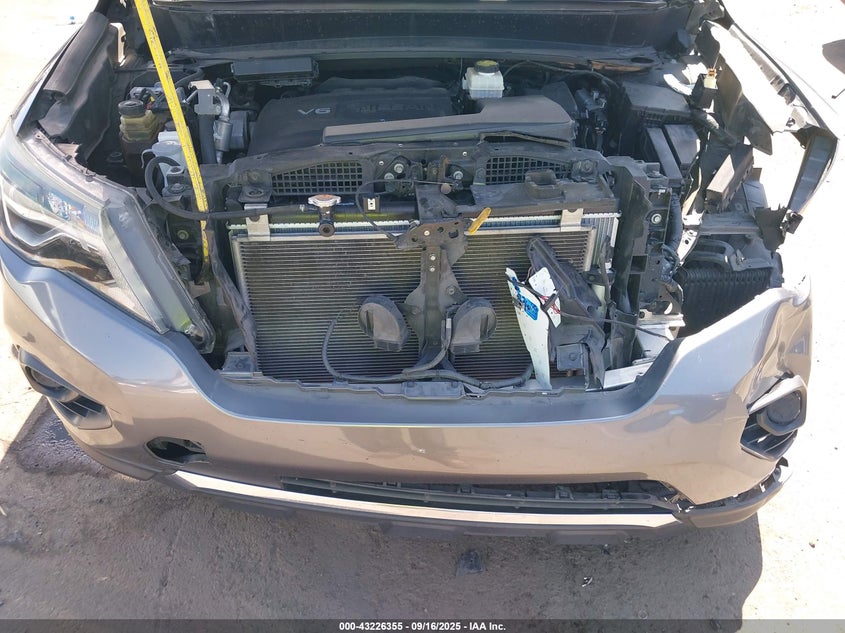 2017 NISSAN PATHFINDER S 5N1DR2MN6HC669839