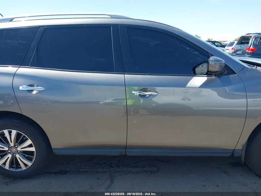 2017 NISSAN PATHFINDER S 5N1DR2MN6HC669839