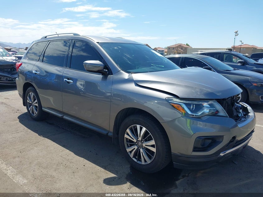 2017 NISSAN PATHFINDER S 5N1DR2MN6HC669839