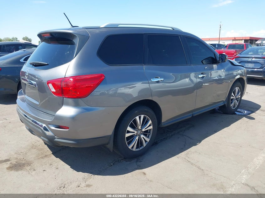 2017 NISSAN PATHFINDER S 5N1DR2MN6HC669839