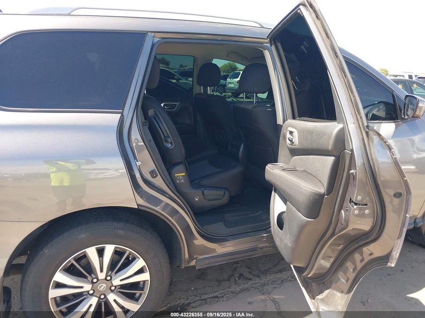 2017 NISSAN PATHFINDER S 5N1DR2MN6HC669839