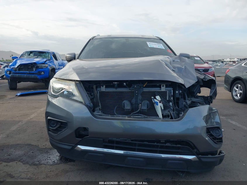 2017 NISSAN PATHFINDER S 5N1DR2MN6HC669839