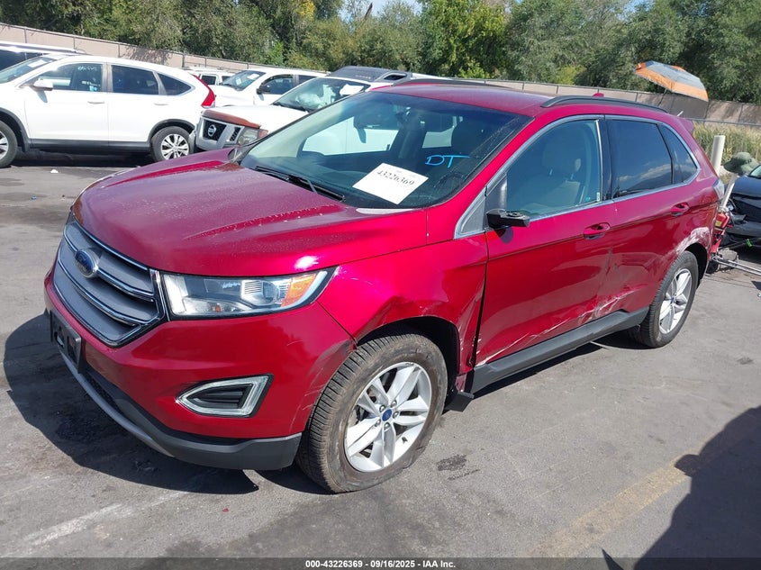2017 FORD EDGE SEL - 2FMPK4J98HBB61814
