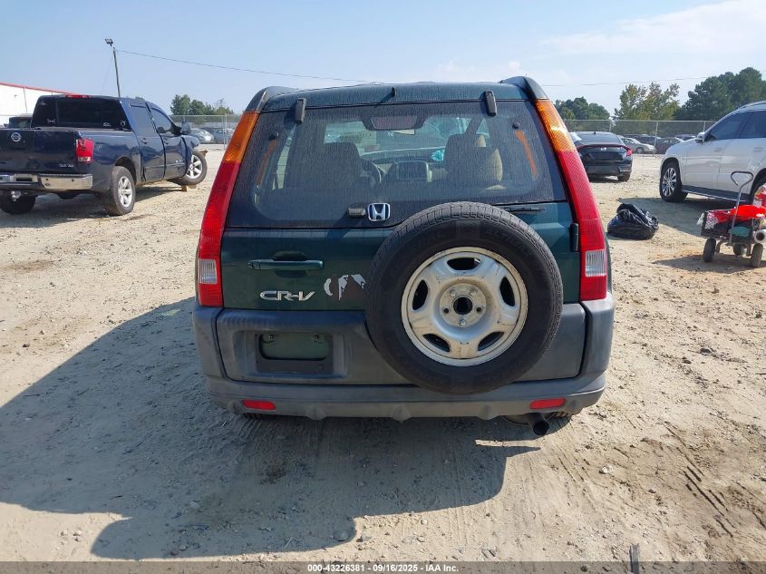 2004 Honda Cr-V Lx VIN: SHSRD68424U207687 Lot: 43226381