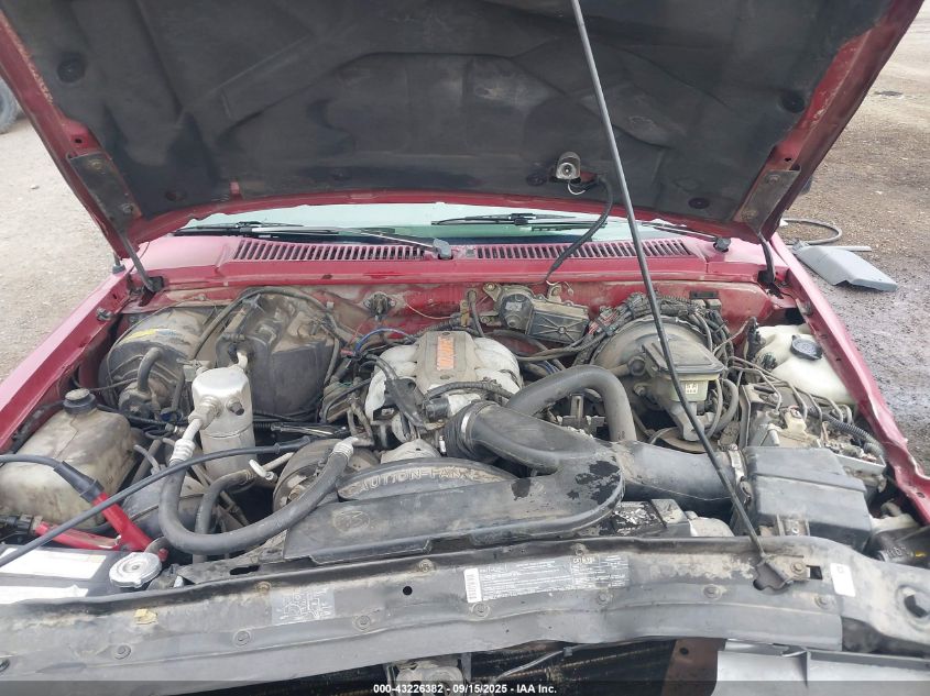 1993 Chevrolet Blazer S10 VIN: 1GNDT13W3P2205445 Lot: 43226382