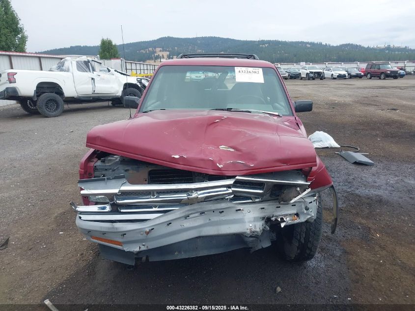 1993 Chevrolet Blazer S10 VIN: 1GNDT13W3P2205445 Lot: 43226382