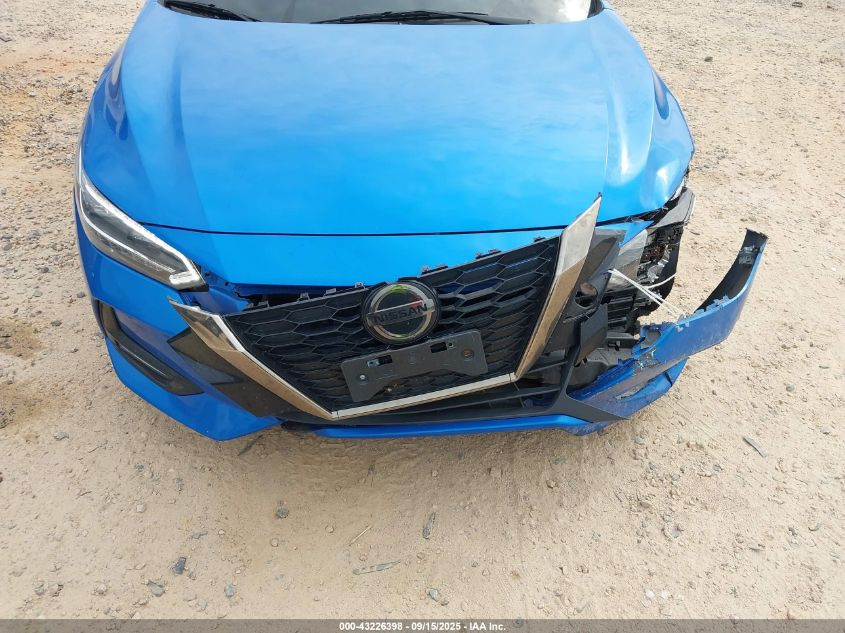 2021 Nissan Sentra Sr Xtronic Cvt VIN: 3N1AB8DV3MY205796 Lot: 43226398