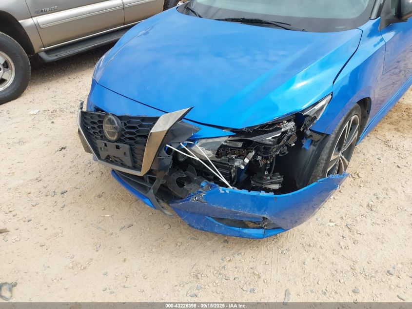 2021 Nissan Sentra Sr Xtronic Cvt VIN: 3N1AB8DV3MY205796 Lot: 43226398