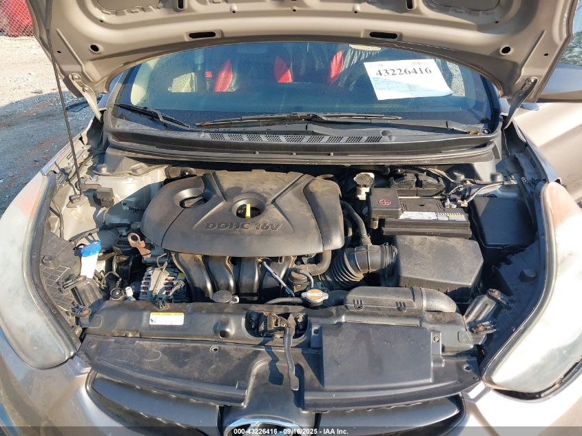 2013 Hyundai Elantra Gls VIN: 5NPDH4AE1DH163115 Lot: 43226416