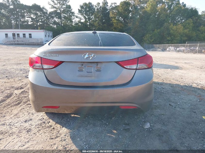 2013 Hyundai Elantra Gls VIN: 5NPDH4AE1DH163115 Lot: 43226416