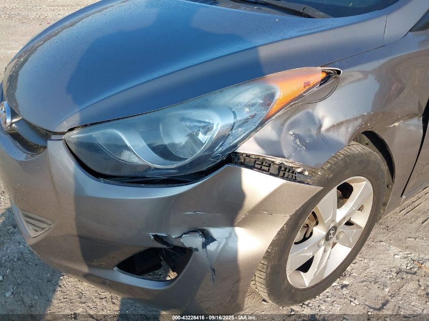 2013 Hyundai Elantra Gls VIN: 5NPDH4AE1DH163115 Lot: 43226416