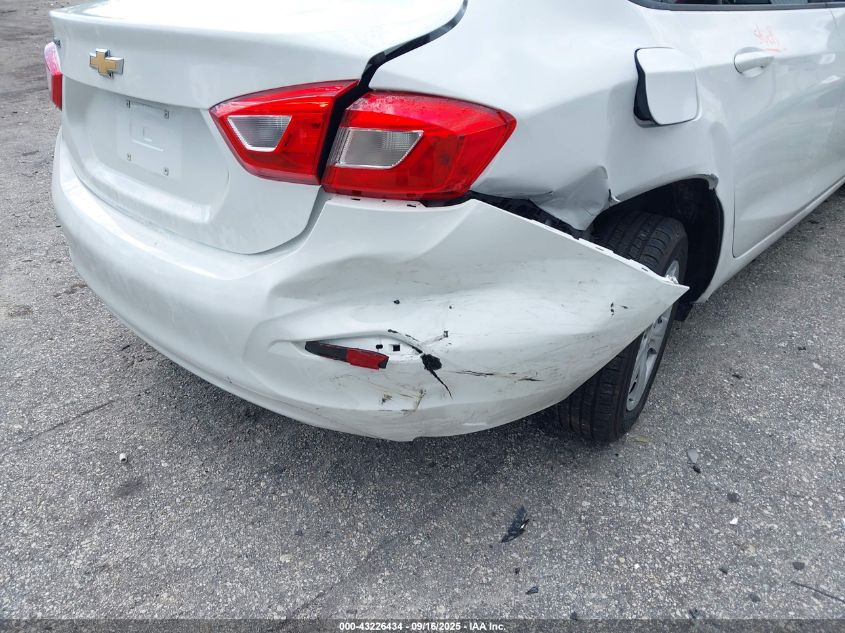 2018 Chevrolet Cruze Ls Auto VIN: 1G1BC5SM6J7191924 Lot: 43226434