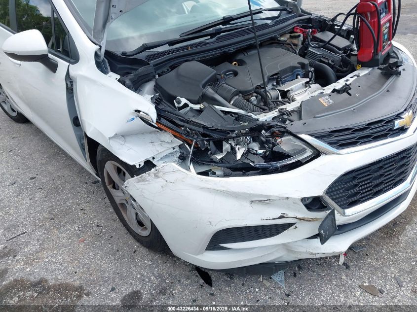 2018 Chevrolet Cruze Ls Auto VIN: 1G1BC5SM6J7191924 Lot: 43226434