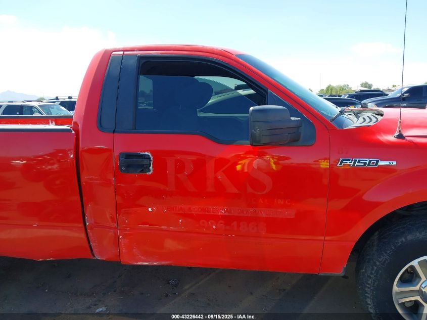2012 Ford F-150 Xl VIN: 1FTMF1CM6CKD70785 Lot: 43226442