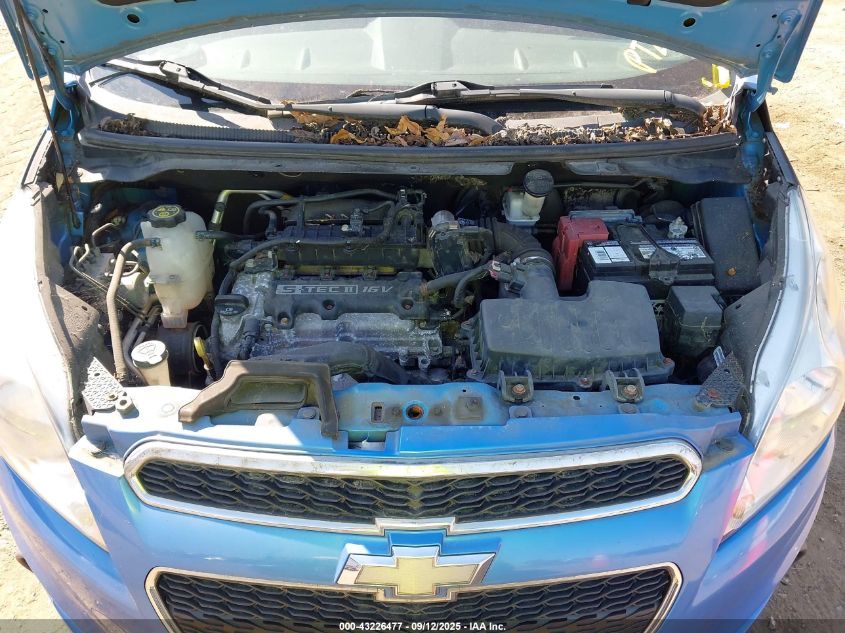 2013 Chevrolet Spark 1Lt Auto VIN: KL8CD6S92DC610074 Lot: 43226477