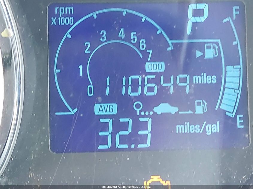 2013 Chevrolet Spark 1Lt Auto VIN: KL8CD6S92DC610074 Lot: 43226477