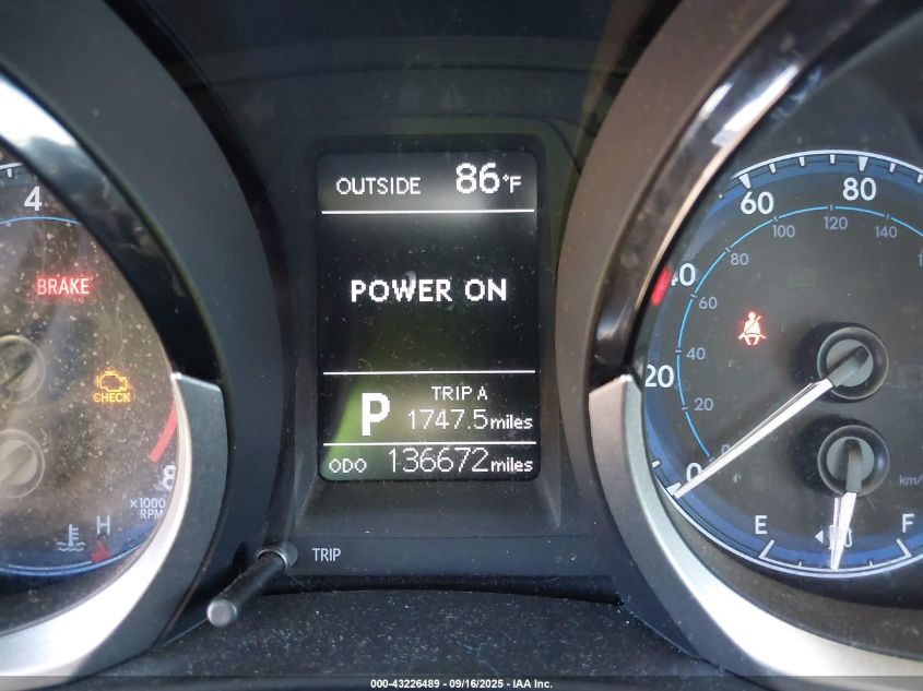 2015 Toyota Corolla S Premium VIN: 5YFBURHE7FP273727 Lot: 43226489